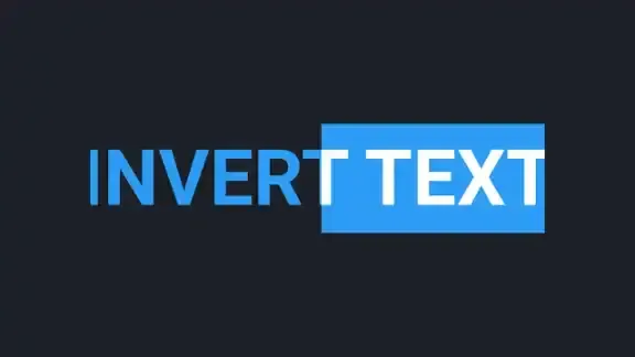 Invertext preview
