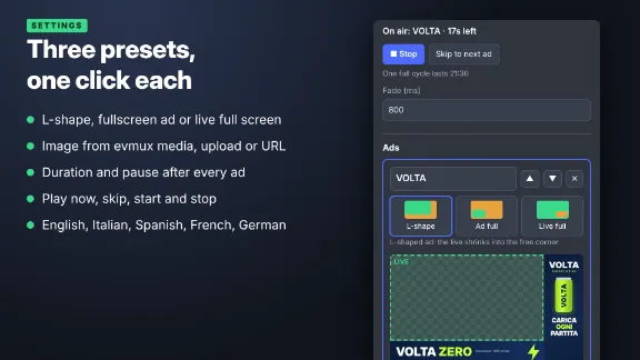 Sponsor Breaks preview